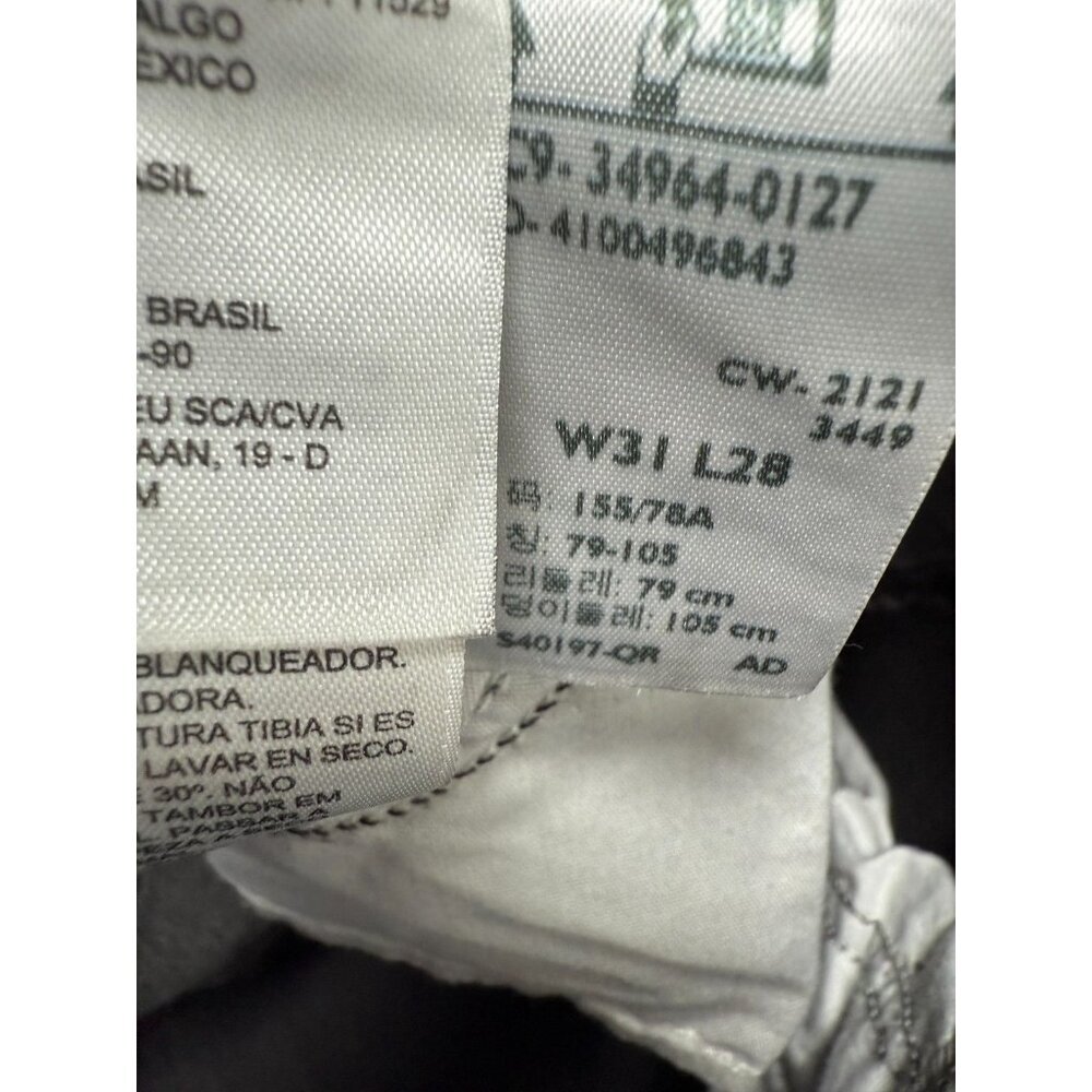 Levi's Women's Wedgie Straight Leg Charcoal Demin Jeans - Size 31 - Picture 12 of 12